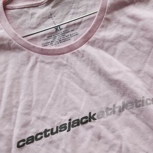 Travis Scott Pink Graphic Tee